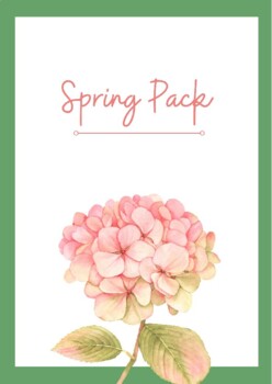 Preview of Spring pack