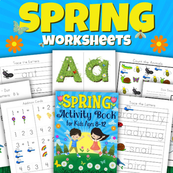 Preview of Spring printable Activity Pack For Kids
