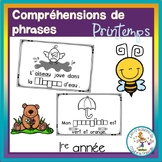 Spring reading comprehension in French