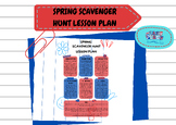 Spring scavenger hunt lesson plan | Ready to use Spring ac
