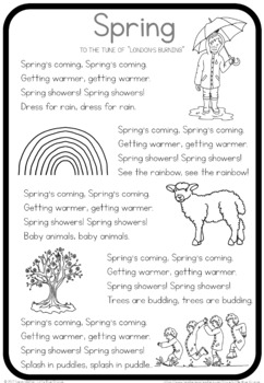 Spring song by Little Blue Orange | TPT