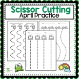 Spring themed | April Cutting Practice Pages