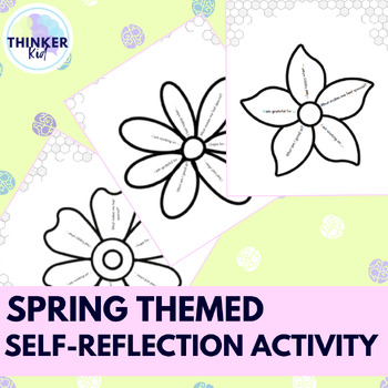 Preview of Spring-themed Self Reflection