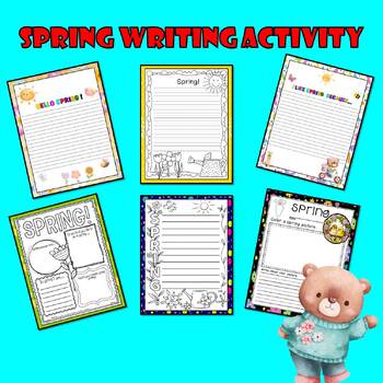 Spring writing prompt packet for 3 grade | Spring writing activities ...
