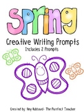 Spring/Butterfly Creative Writing Prompts- Freebie