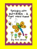 Springing Butterflies - A Fun Sight Word Game