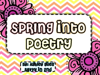 Springing into Poetry! by Savvy in 2nd Grade | Teachers Pay Teachers