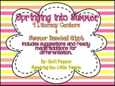 Springing into Summer Literacy Centers {w/built in differe