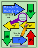 Springtime Coding Worksheet Set