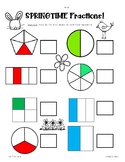 Springtime Fractions Pack! Naming Unit and Non-Unit Fracti