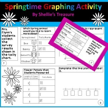 Preview of Springtime Graphing Activity