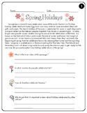 Springtime Informational Comprehension Passages- Differentiated