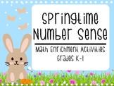 Springtime Number Sense:  Math Enrichment Activity K-1