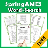 Springtime Search Word Games free