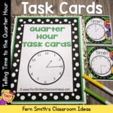 Telling Time To The Quarter Hour Task Cards