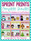 Sprint Prints COMPLETE BUNDLE! {Monthly Printables & Craft
