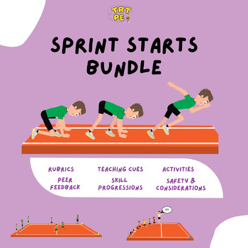 Preview of Sprint Starts in Track and Field Athletics Unit - TRT PE