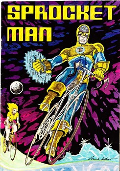 Preview of Sprocketman comicbook 1976