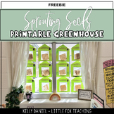Sprouting Seeds: Printable Greenhouse | FREEBIE | Kinderga