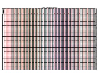 Preview of Sprouty Kids Reading - Multiple Students Tracking Chart