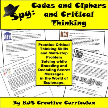 Preview of Spy:  Codes and Ciphers and Critical Thinking