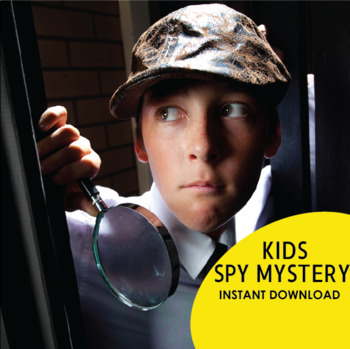 Preview of Spy Mystery Game - In class roleplay game