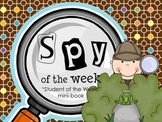 Spy of the Week - a detective themed Student of the Week m