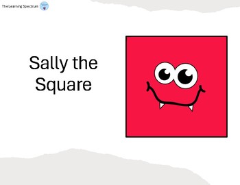 Preview of Square ADAPTED Book | Cloze Notes | Special Education | Shapes | ELA