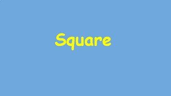 Preview of Square Activity Special Education