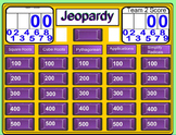 Square / Cube Roots and Pythagorean Theorem Jeopardy