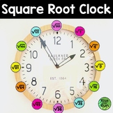 Square Root Clock Numbers