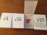 Square Root and Cube Root Foldable