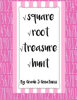 Preview of Square Roots Activity