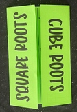 Square Roots & Cube Roots (Foldable)