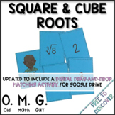 Square Roots and Cube Roots Card Game