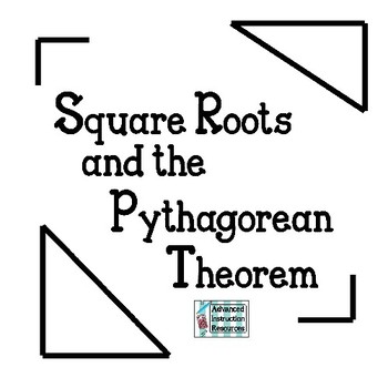 Preview of Square Roots and the Pythagorean Theorem