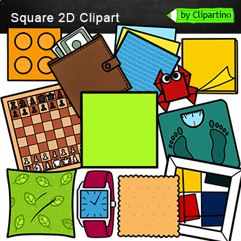 basic shapes clip art square