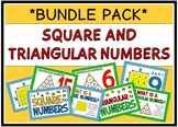 Square & Triangular Numbers (BUNDLE PACK)