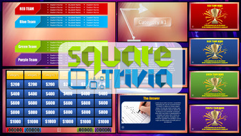 Preview of Square Trivia - The square learning game [With Preview]