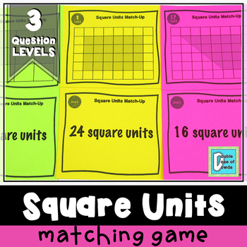 Preview of Basic Area Matching Activity Game