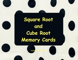 Square and Cube Root Memory Cards Bundle