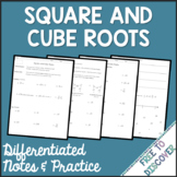 Square & Cube Roots Notes and Practice