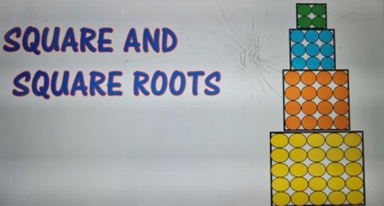 Preview of Square and Square Roots Powerpoint 