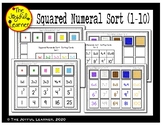 Squared Numeral Sort (1-10)