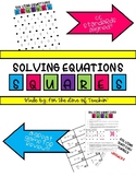 Squares - Solving Equations
