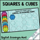 Squares and Cubes Digital Scavenger Hunt