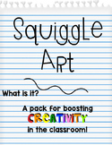 Squiggle Art Writing Activity