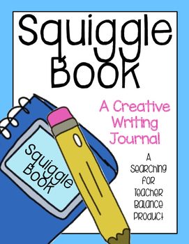 Preview of Squiggle Book - Creative Writing Journal