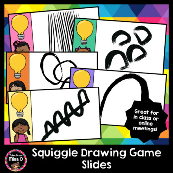 Preview of Squiggle Drawing Game Slides