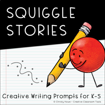 Preview of Squiggle Stories: Creative Writing Prompts for K-5